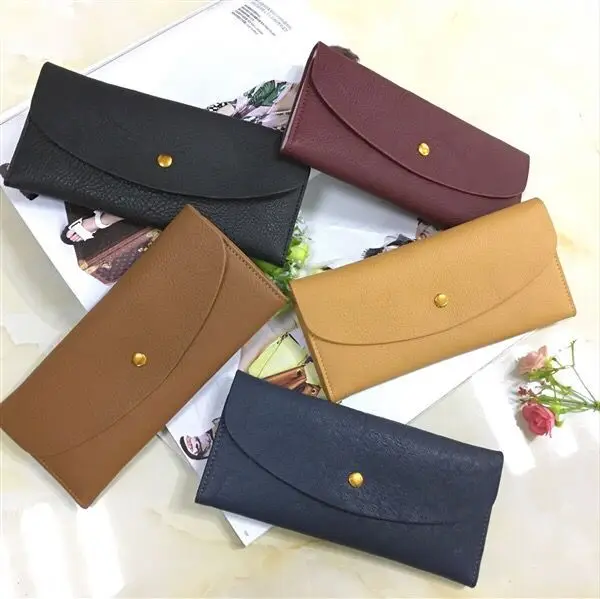 

2019 new fashion real leather wallet Multifunctional Wallet Emilie wallet with box free shipping