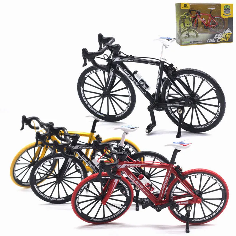 Масштаб 1:10 пальчиковая модель велосипеда Bmx из сплава игрушки горный велосипед