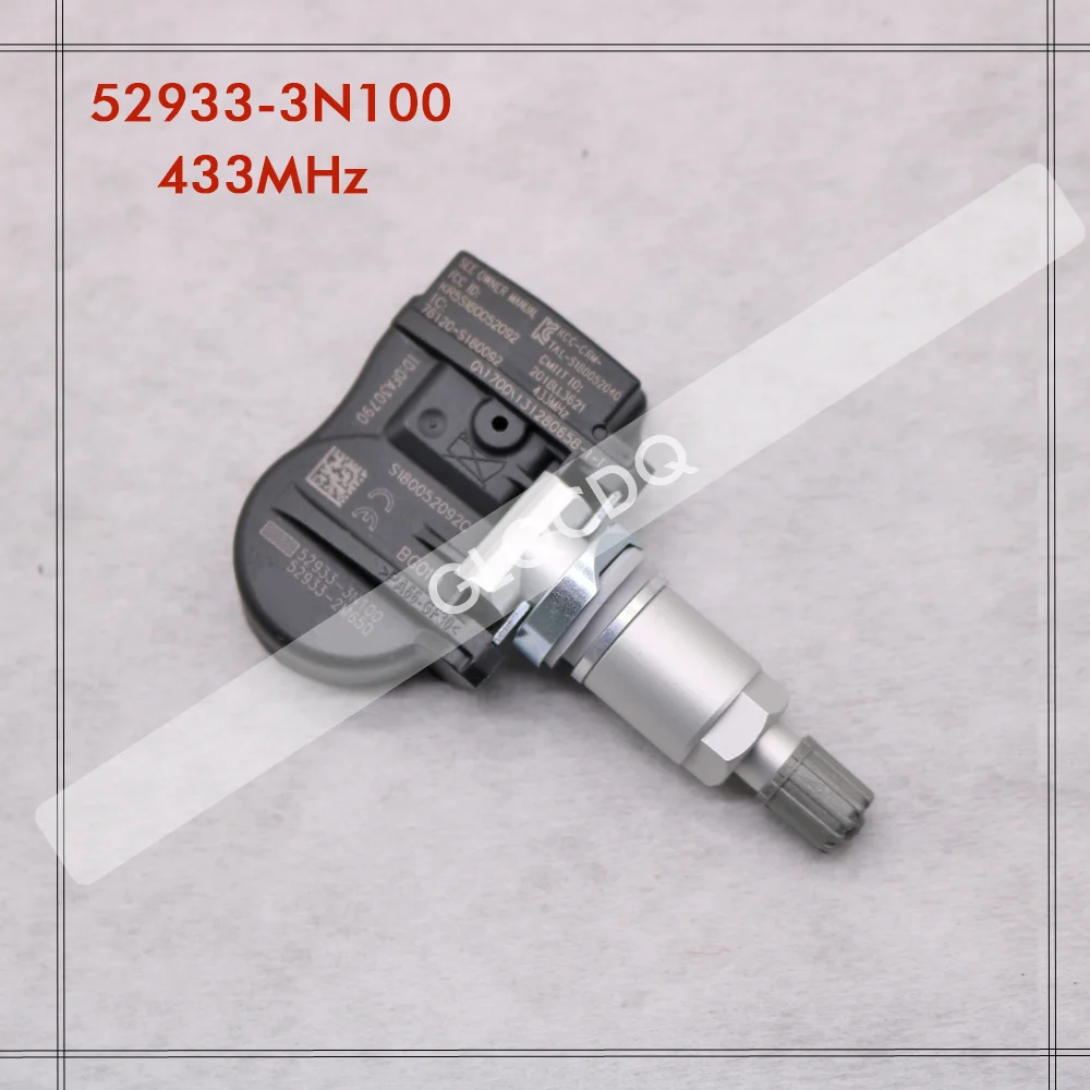 TMPS SENSOR FÜR 2012-2018 HYUNDAI SANTA FE LII (DM) REIFENDRUCKSENSOR HYUNDAI TPMS 433 MHz 52933-3N100 52933-2M650 52933-B1100 – Detail 2