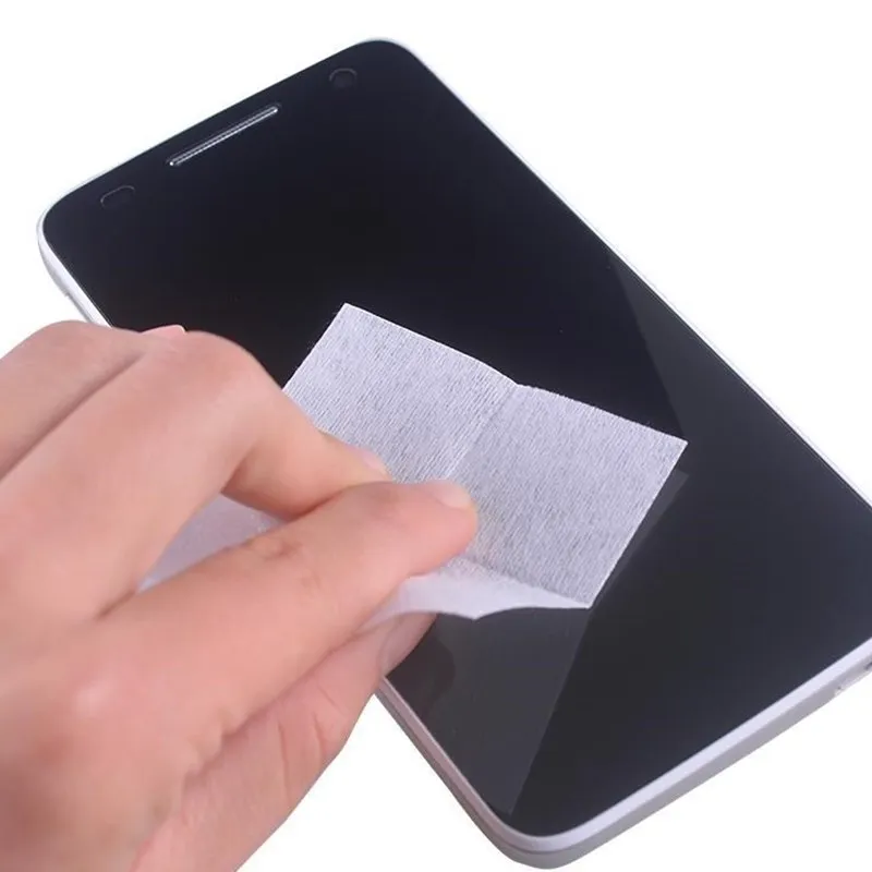 Alcohol Wipes Dry Wet Cleaning Wipes Paper Camera Lens Phone Screen Dust Removal for iPhone LCD Screen Cleaner 500*Dry+500*Wet