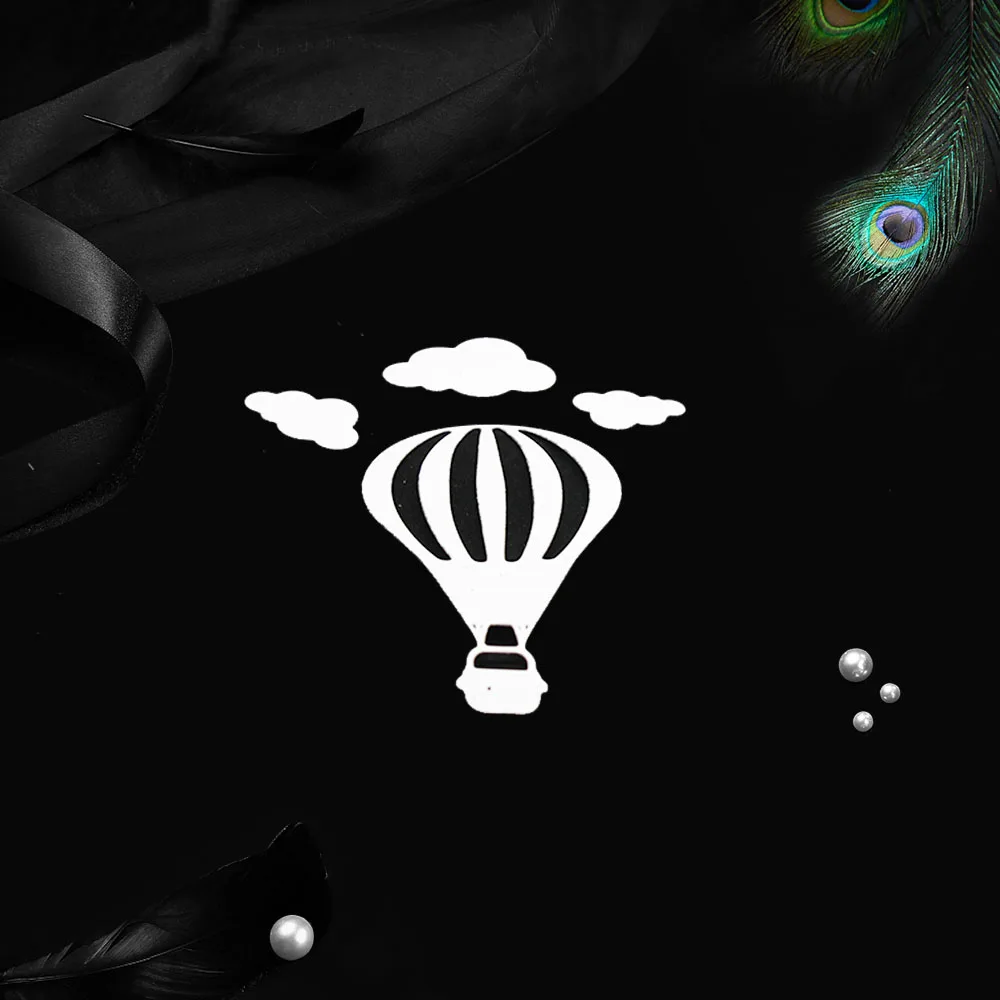 2019 новый металлический резак плашки воздушный шар с облаками чеканочный нож