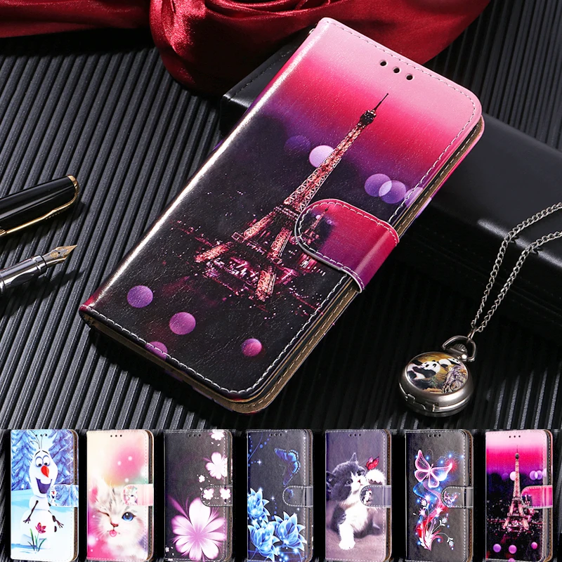 Чехол-книжка для Meizu 16Xs M3S на 15 Lite M15 16s M5c M5s M6T M6 M5 Note 8 9 A5 M3 U20 U10 C9 PRO кожаный |