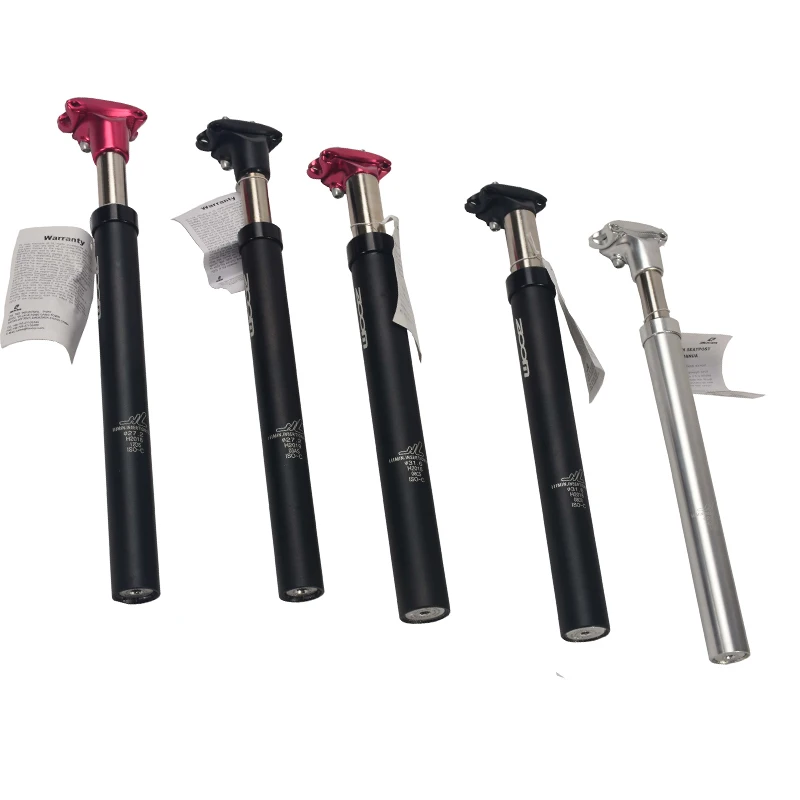 ZOOM MTB подвес Велосипедное Сиденье 27,2/31,6X350 мм Подседельный штырь алюминиевый велосипедный амортизационный амортизирующий подседельный штырь