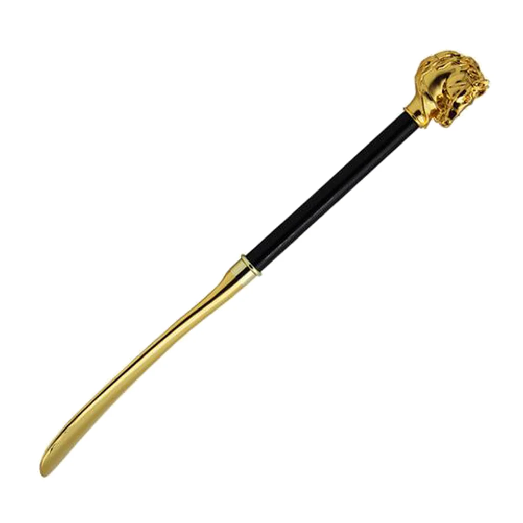 Long Metal Shoe Horn with Schima Wood Handle Solid Brass Animal Horse Head Long handle luxurious metal shoe horn Accessory Long Metal Shoe Horn with Schima Wood Handle Solid Brass Animal Horse Head Long handle luxurious metal shoe horn Accessory