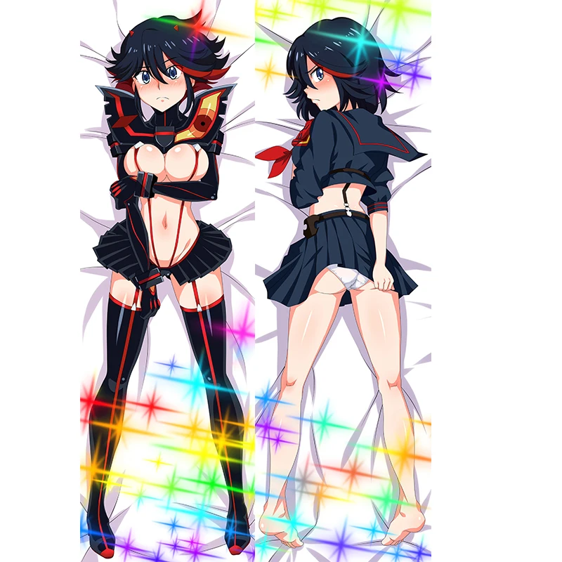 

Newly Design Dakimakura Cover Pillowcase Cartoon KILL la KILL Matoi Ryuuko Pillow Cover