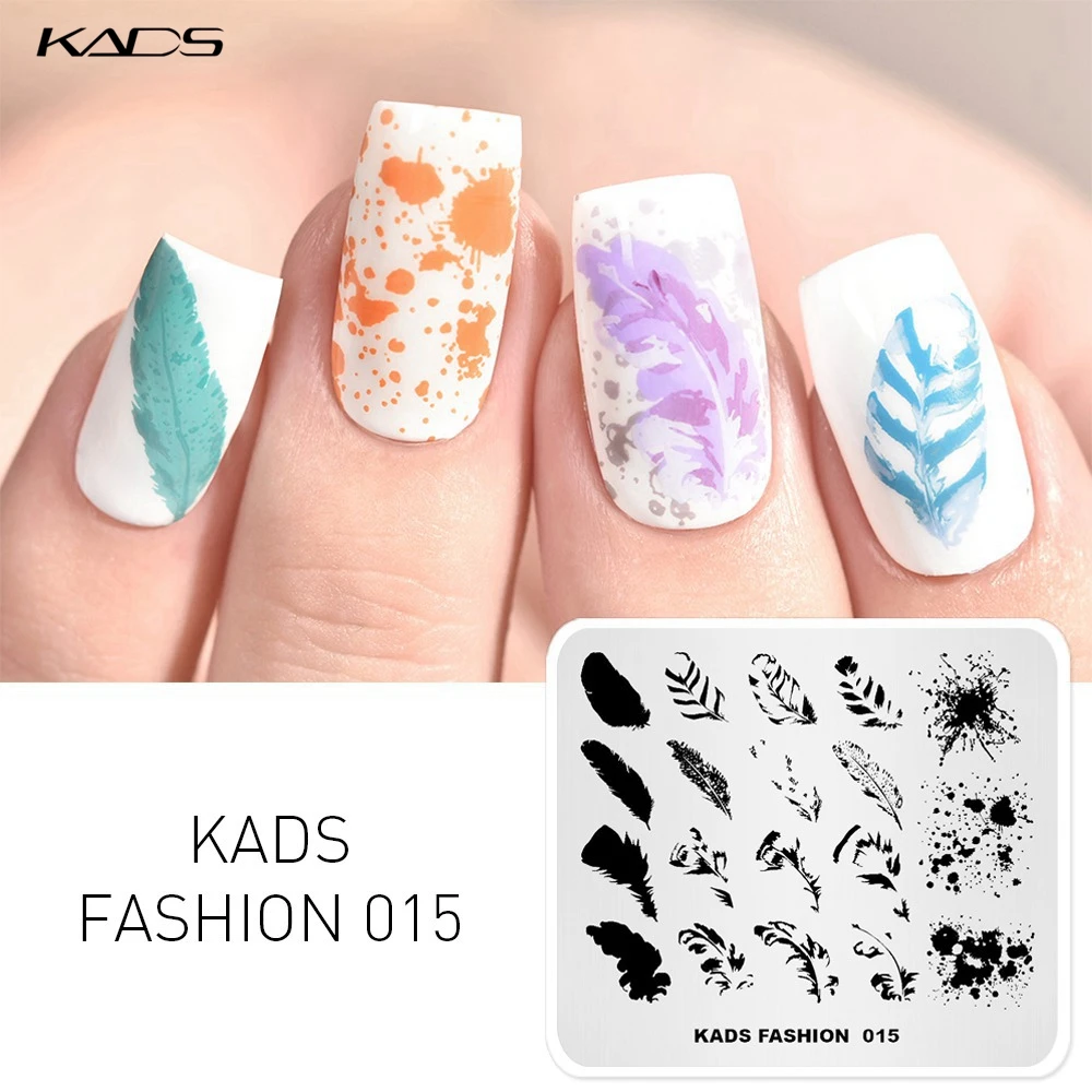 

KADS 20 Design Choice 1pc Stamp Plate Chinese Fashion Festival Ocean Sky Travel Nature Style Design DIY Image Manicure Plate
