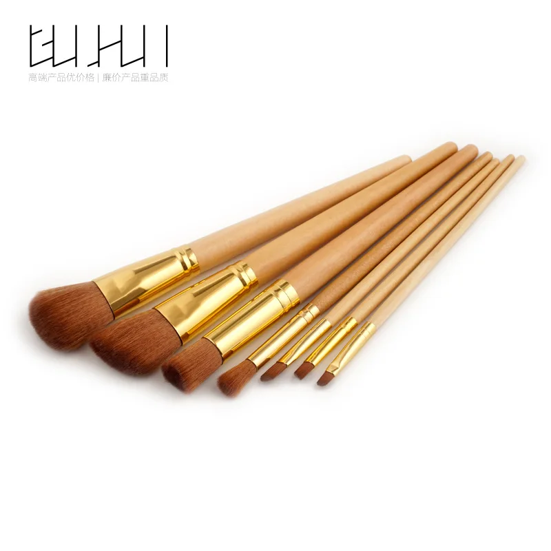 

7Pcs/Set Eye Makeup Brushes Kits Eye Shadow Concealer Smudge Blending Foundation Powder Make Up Cosmetic Brush