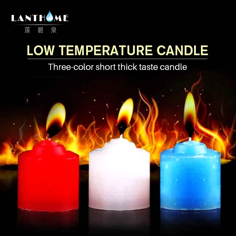 

1PCS Low Temperature Candle Bdsm Drip Wax Sex Toys Adult Women Men Games Teasing Candle Erotic Adult Toys Passion Dripping Wax