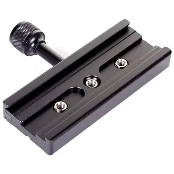 

QR-120 Clamp Adapter For Quick Release Plate 1/4in 3/8in Arca SWISS PU-50/PU-60/PU-100/PU-120/PU-150/PU-200 Benro Sunwayfoto Tri