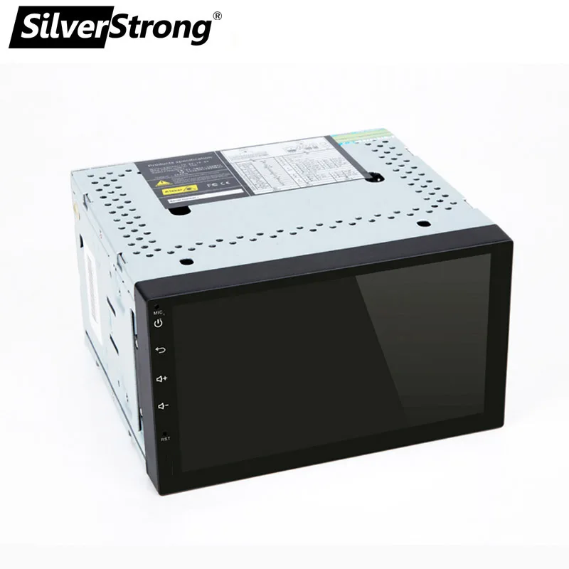 Автомагнитола SilverStrong универсальная стерео система на Android 10 с IPS экраном 7 дюймов