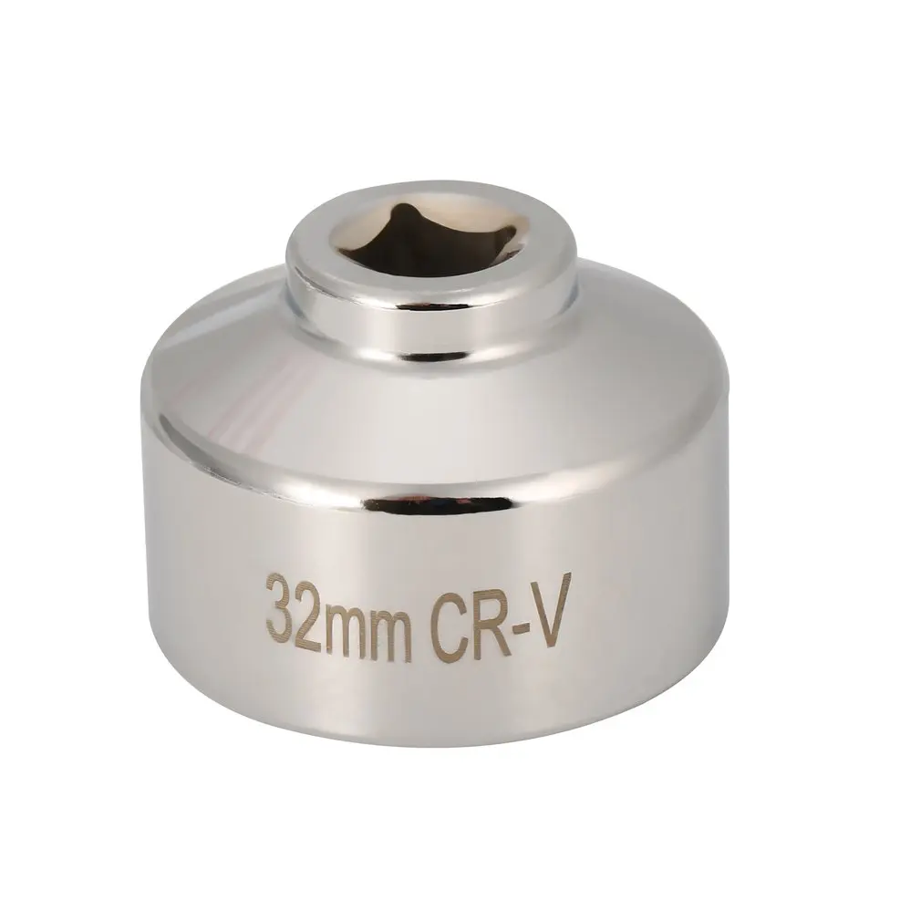 

Oil Filter Wrench 32mm Flutes End Socket Square Drive Cap Remover Tool Auto Car Repair Tools Remove Canister Housing