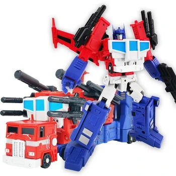 

TransformationRubik's cube MS-B19 super god Optimus OP Renlai small proportion PVC Action Figure Model Doll Toy