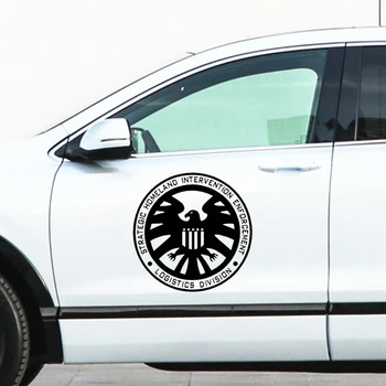 

50CM*50CM Car Stickers Avengers SHIELD Homeland Division Creative Decoration Decals For Doors Vinyls Auto Tuning Styling D25
