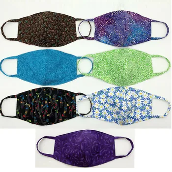 

1pc Cotton Dustproof Pm2.5 Breathable Print mascarillas Unisex Face Cover masque Reusable mascherina Half Muffle Face Masque