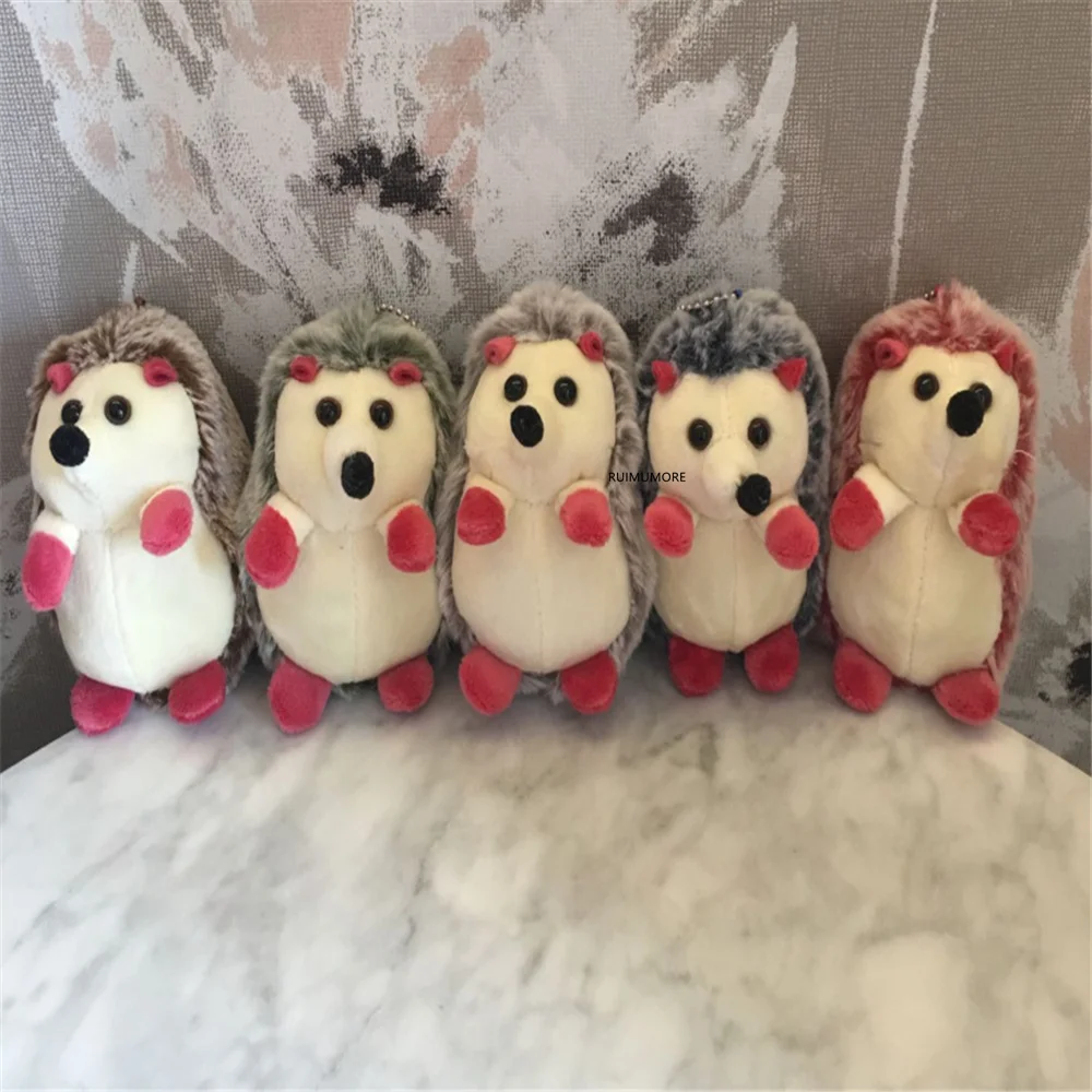 5Colors, 12CM Approx. Animal Hedgehog Plush Stuffed Doll , Decor Kids Plush Toy