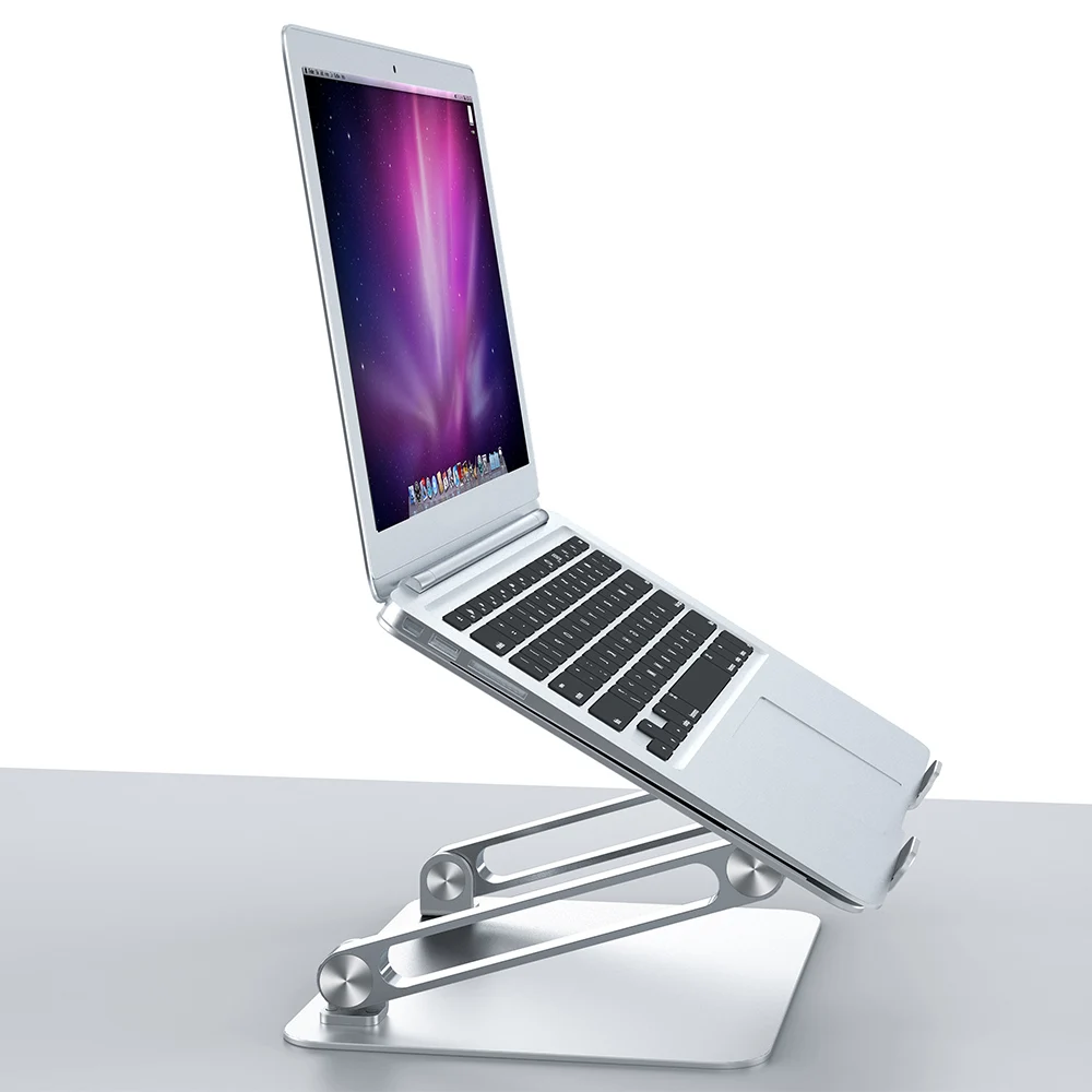 alumínio notebook suporte riser titular com resfriamento