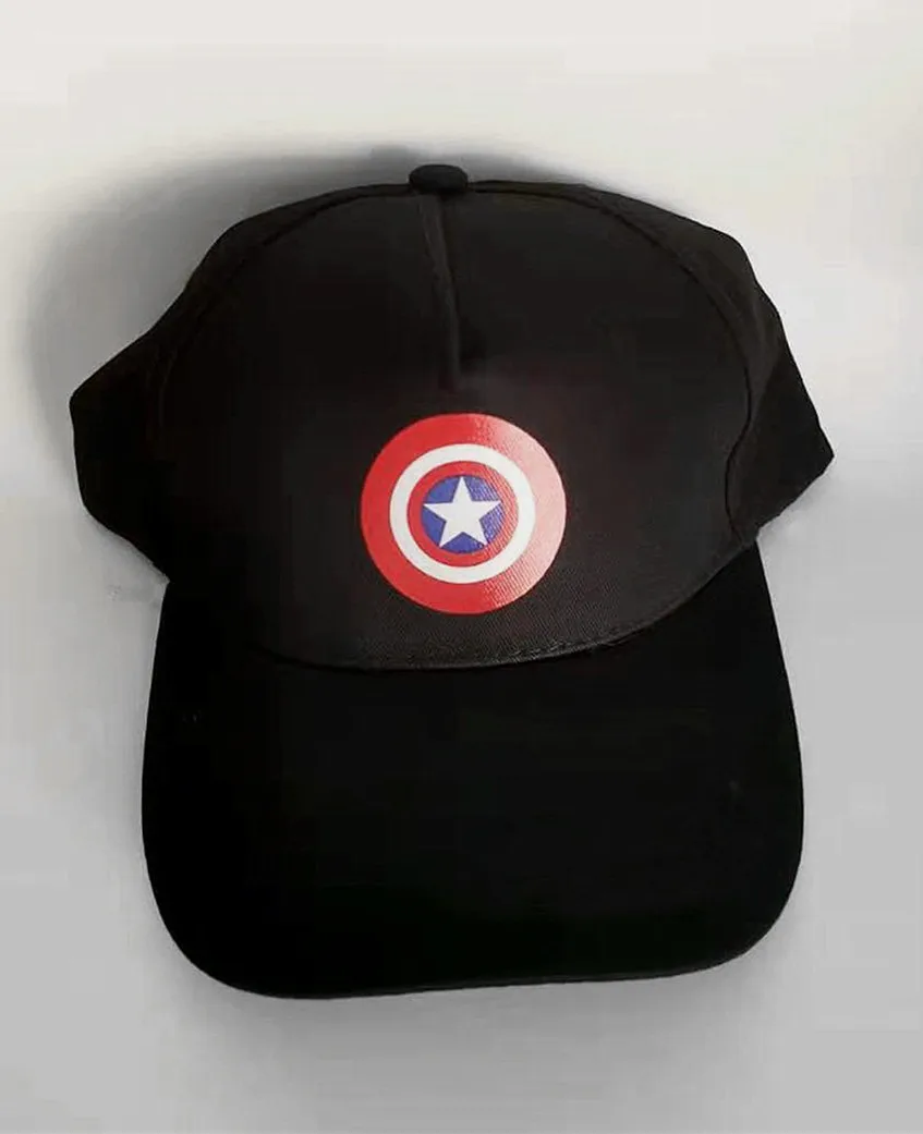 MARVEL COMICS напечатаны Капитан Америка щит синяя бейсболка с ремешком Кепка 'DAD HAT'