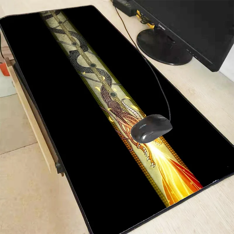  Dragon Speed Version Large Gaming Mouse Pad Gamer Locking Edge Mouse Keyboards Mat Big Desk Mousepa