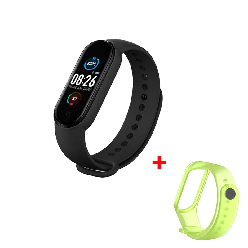 M5 Smart Bracelet Heart Rate Blood Pressure Health Waterproof Smart Watch With Pedometers Wristband Fitness Tracker 