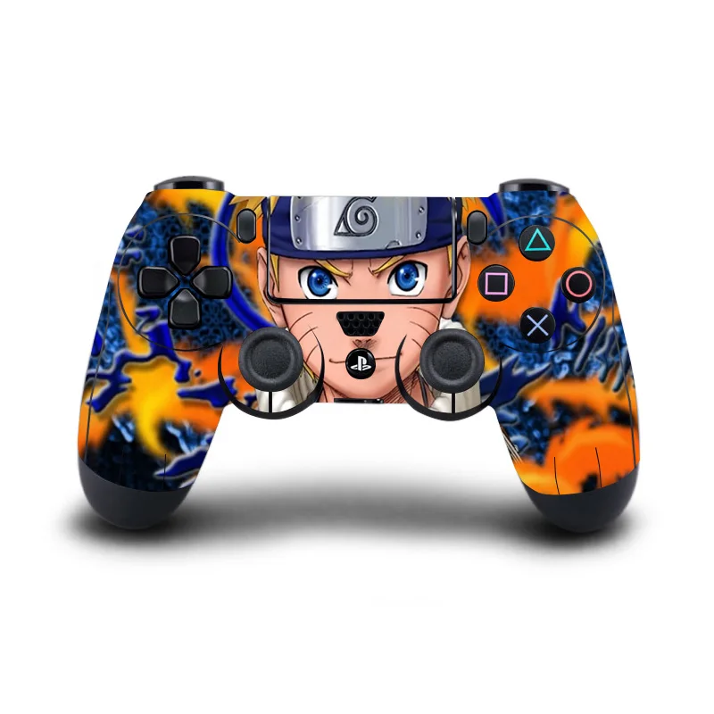 Аниме стикеры Naruto PS4 контроллер виниловое покрытие Наклейка Обложка для sony playstation