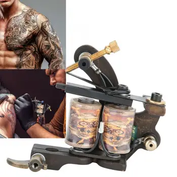 

Tattoo Professional Pure Copper Wrap Coil Tattoo Machine Tattoo Body Art Permanent Makeup Machine a