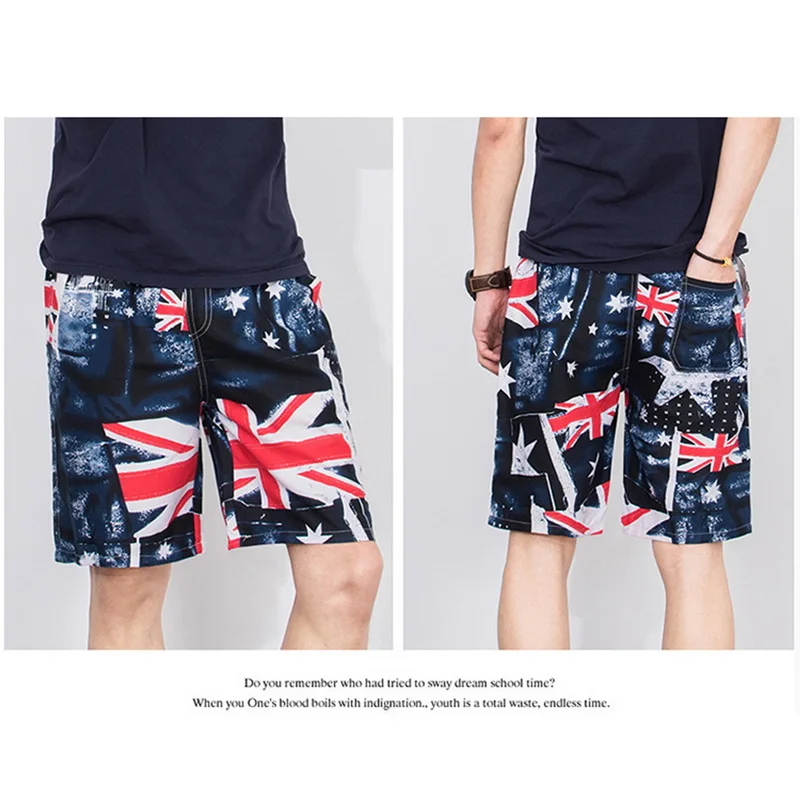 2021 New Summer Beach Men's Shorts Printing Casual Quick Dry Board Shorts Bermuda Mens Short Pants M-5XL 17 Colors casual shorts