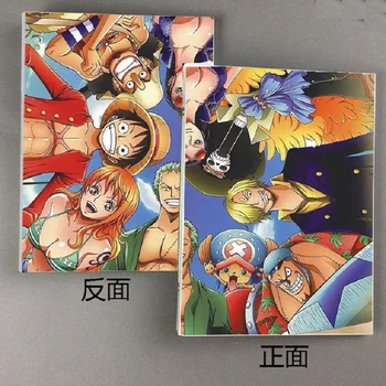 

A5 Cartoon Anime Figures One Piece Cartoon Sketchbook Notebook Children Toys Painting Diary Journal Student Note Book Xmas Gifts