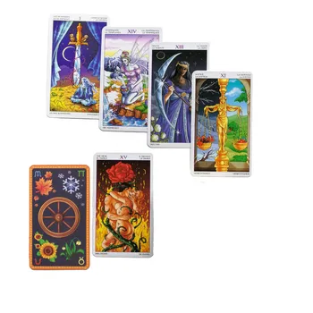 

English card Wheel Of Read Fate Tarot Card For Personal Use Board Game 78-card