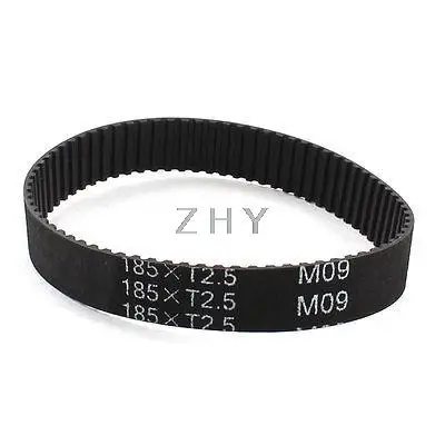 

T2.5x185 74-Tooth 2.5mm Pitch 10mm Width Groove Timing Belt for 3D Printer