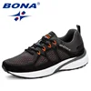 BONA Men Running Shoes Light Comfortable Mesh Sports Shoes Trekking Travel Outdoor Jogging Shoes Walking Leisure Sneakers ► Photo 2/6