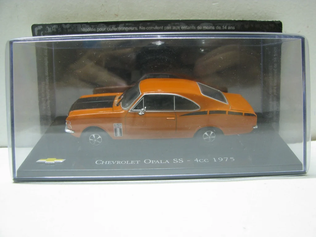 Iх O 1:43 CHEVROLET OPALA SS-4CC 1975 бутик сплав автомобиль игрушки для детей Детские игрушки модель подарок оригинальная коробка