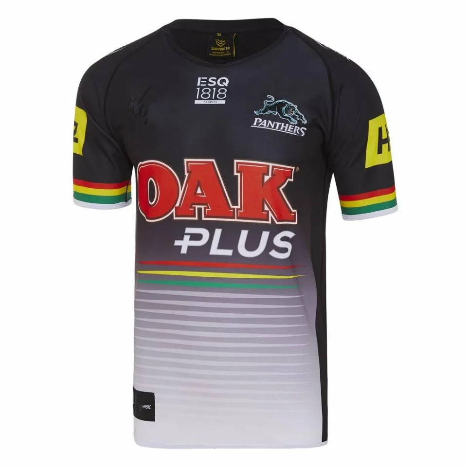 

PENRITH PANTHERS 2018 MEN'S HOME JERSEY size S-3XL Print custom names and numbers Top quality Free shipping