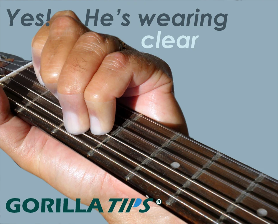 Gorilla Tips Fingertip Protectors Blue Size Extra Small [Alf:98-GT100BLU] -  Performers Music