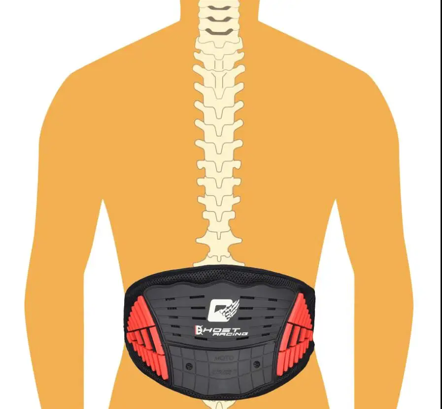 Мотоциклетная спинка для верховой езды Защитное снаряжение для беговых гонщиков почечный пояс мотоциклетный анти-осенний лыжный