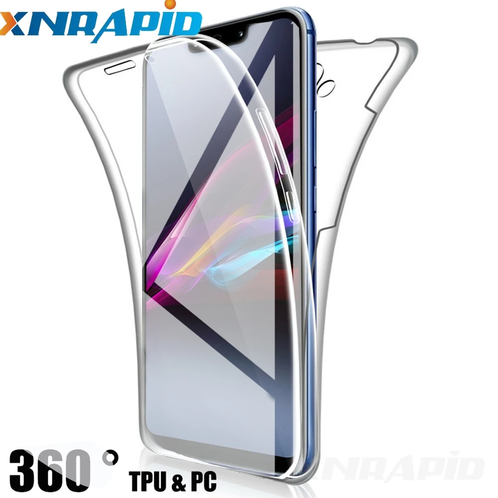 

For Samsung Galaxy Note 10 S10 Plus S10E A10 A20s A30s A40 A50s A60 A70s A80 A90 M10 M20 M30s M40 Case 360 Full Soft Clear Cover