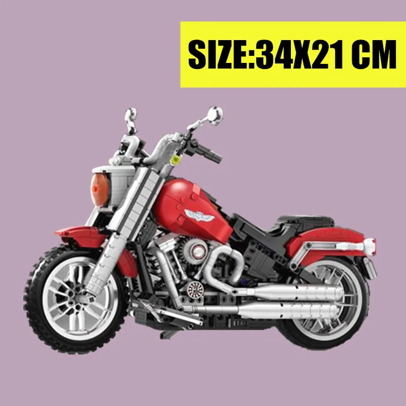 Новый 1251 шт толстый мотоцикл автомобиль мальчик игрушки Fit Technic набор 10269