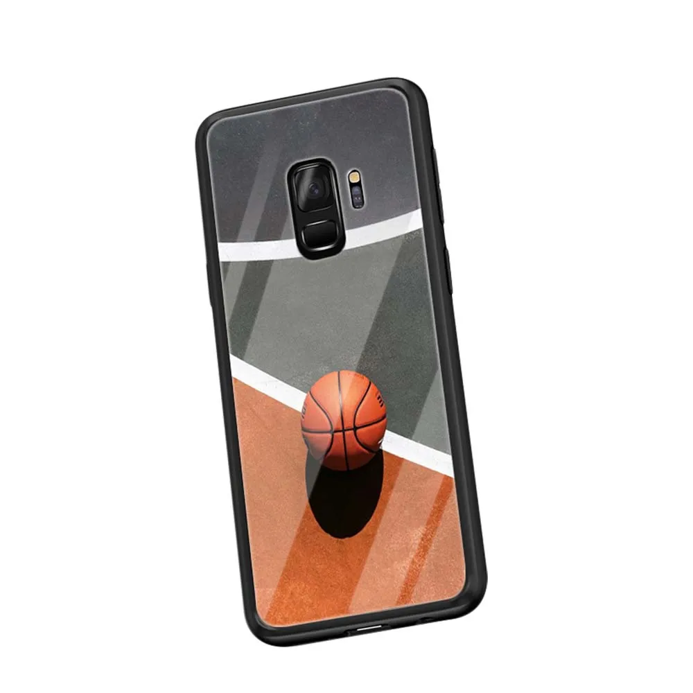 TG9 Мягкий чехол из закаленного стекла для samsung Galaxy A10 A20 A30 A40 A50 A60 A70 Note 8 9 10 Plus - Цвет: TG9