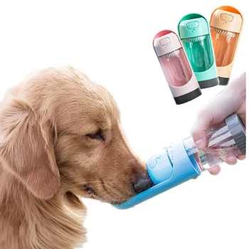 

Portable Pet Dog Water Bottle with Filter Feeder for Cat Dogs Pet Product Travel Puppy Drinking Bowl Outdoor Water Dispenser