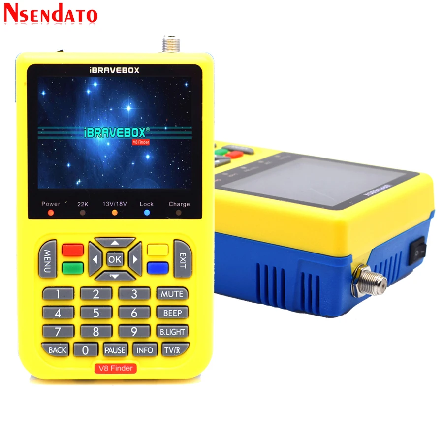 3,5 дюймов lcd V8 Finder HD DVB-S/S2 Цифровой спутниковый Finder HD H.264 MPEG-4 DVB S S2 спутниковый измеритель Full 1080P FTA Satfinder 3,5 дюймов lcd V8 Finder HD DVB-S/S2 Цифровой спутниковый Finder HD H.264 MPEG-4 DVB S S2 спутниковый измеритель Full 1080P FTA Satfinder