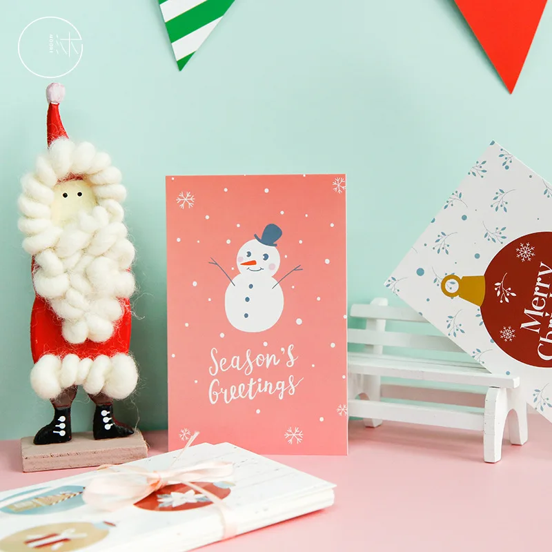 30 шт./компл. открытка merry Christmas/поздравительная открытка/открытка для сообщений/подарок на Рождество и год