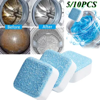 

Solid Washing Machine Cleaner Decontamination Cleaning Detergent Effervescent Tablet Tank Deep Cleaning Agent For Home Kitchen