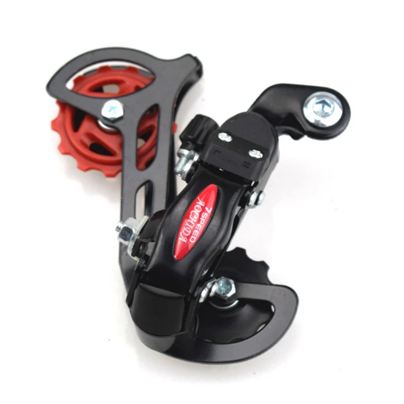 

Bike Bicycle Rear Derailleur 7/21 Speed MTB Rear Derailleur Drive System Large guide wheel low noise 14*21*5cm Rear Derailleur