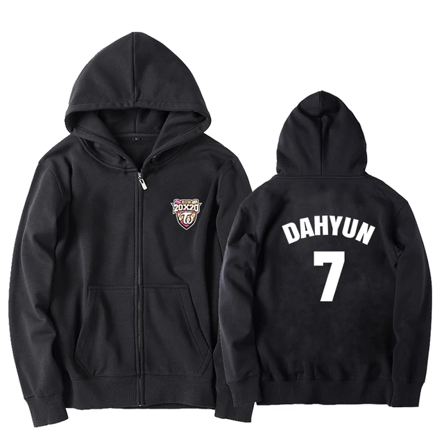 New Arrival Twice University Run 20x20 Member Name Printing Zipper Hoodie Jacket Kpop Unisex Fleece Sweatshirt 2 Colors Hoodies Sweatshirts Aliexpress