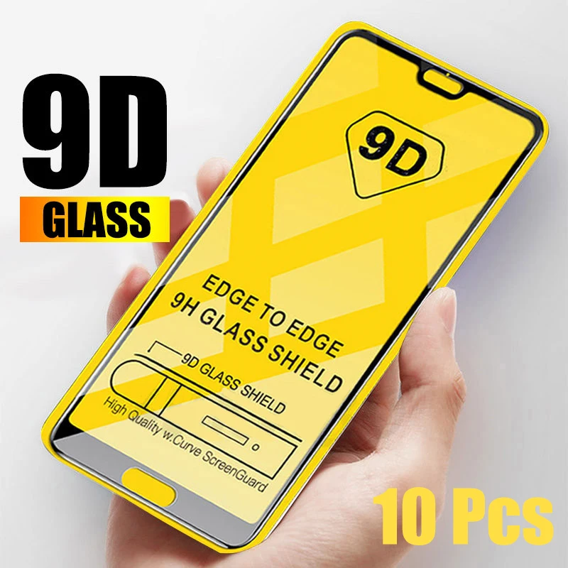 Закаленное стекло 9D для OPPO Realme 8 Pro C11 C20 C21 C25 C25S GT Neo Q3 X9 X7 MAX 10 шт. | Мобильные телефоны