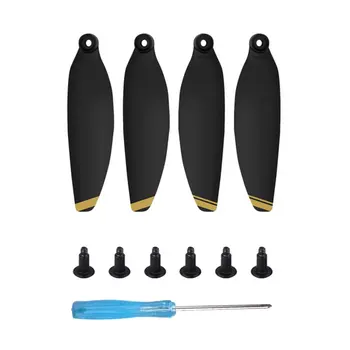 

Mini Propellers 4726 For Dji Mavic Mini Drone Quieter Flight Gold Silver Line Powerful Foldable Low Noise Propellers