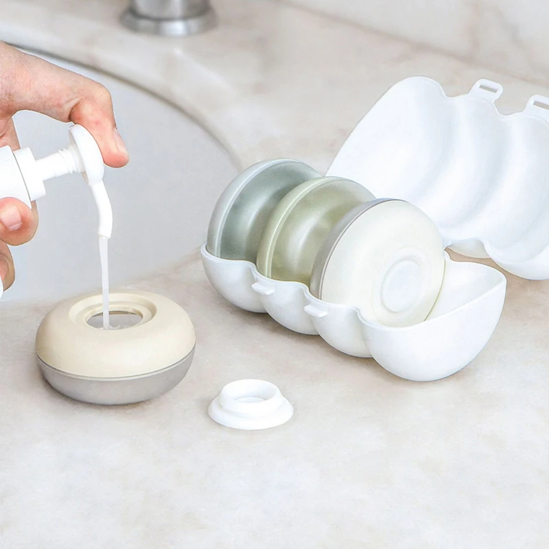 4 шт./компл. дорожный многоразовый удобный набор пустых бутылок контейнер для