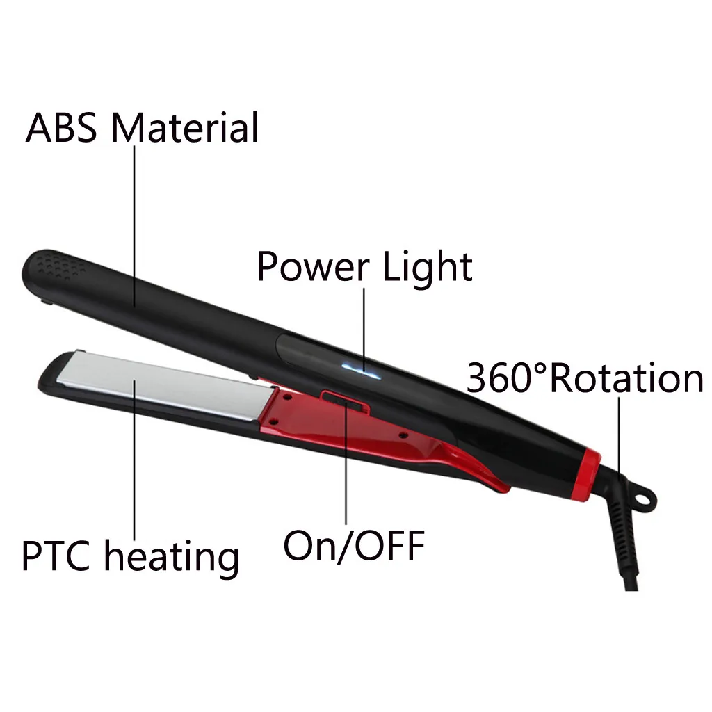 Выпрямитель для волос керамический Fastly PTC нагрев выпрямитель для Волос Стайлинг Плойка для волос стайлер инструмент Alisadoras De Cabello Para#40