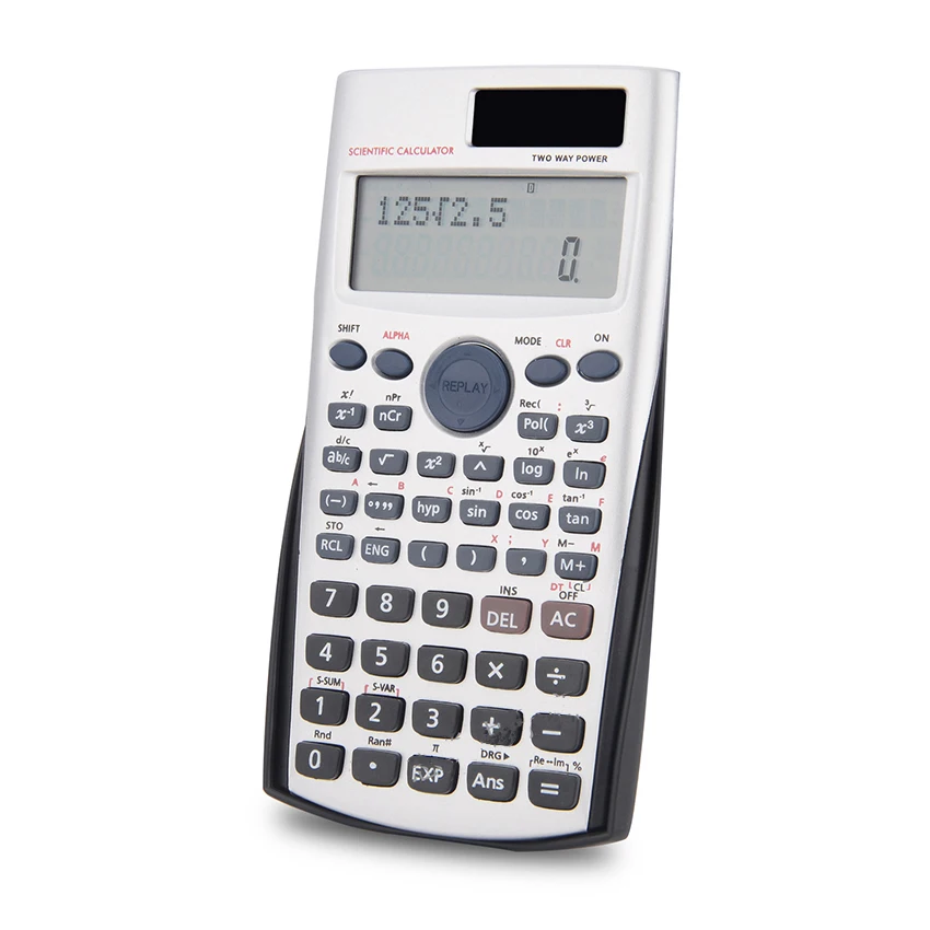 

12 Digit Display Scientific Calculator Stationery Student Examination Calculator Office Supplies Portable Calculation Gadgets