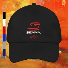 Горячая Новая мода Ayrton Senna шапки бейсбольная Кепка для гольфа унисекс Регулируемый размер