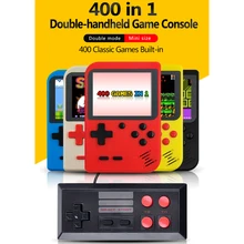 Новое издание ретро портативная мини портативная игровая консоль 8-Bit 3,0 дюймов цветной lcd Детский Цветной игровой плеер встроенный 400 игр